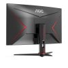 AOC Ívelt Gaming 165Hz VA monitor 23.6" C24G2AE/BK, 1920x1080, 16:9, 250cd/m2, 1ms, 2xHDMI/DisplayPort/VGA, hangszóró