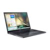 ACER Aspire A515-57-564T, 15.6" FHD IPS, Intel Core i5-12450H, 16GB, 512GB SSD, UMA, DOS, fekete