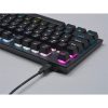 CORSAIR Vezetékes Billentyűzet Gaming, K60 PRO TKL RGB, Optical-Mechanical, Alumínium keret, US, fekete