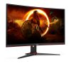 AOC Ívelt Gaming 165Hz VA monitor 27" C27G2E/BK, 1920x1080, 16:9, 250cd/m2, 1ms, 2xHDMI/DisplayPort/VGA