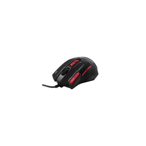 BARACUDA W029907 MANTA-B, BGM-041B gamer egér,8D, fekete, 12800 dpi